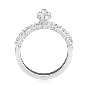 Inel Logodna Aur 18k Diamant GIA BLANCO'S