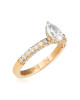 Inel Logodna Aur 18k Diamant GIA BLANCO'S