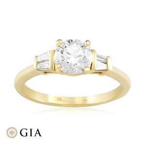 Inel Logodna Aur 18k Diamant GIA BLANCO'S