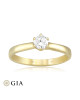Inel Logodna Aur 18k Diamant GIA BLANCO'S