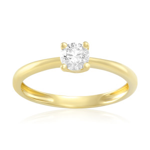 Inel Logodna Aur 18k Diamant GIA BLANCO'S