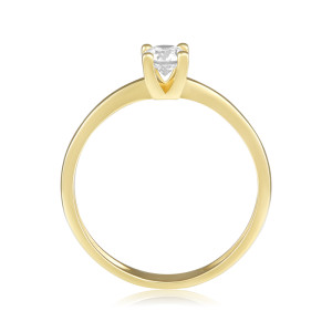 Inel Logodna Aur 18k Diamant GIA BLANCO'S