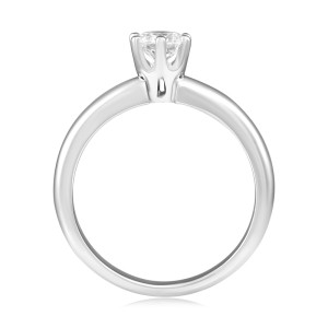Inel Logodna Aur 18k Diamant GIA BLANCO'S 
