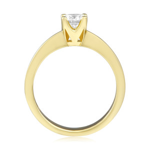 Inel Logodna Aur 18k Diamant GIA BLANCO'S 