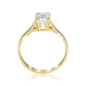 Inel Logodna Aur 18k Diamant IGI BLANCO'S