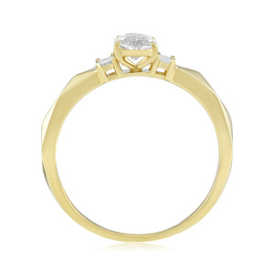 Inel Logodna Aur 18k Diamant IGI BLANCO'S