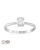 Inel Logodna Aur 18k Diamant IGI BLANCO'S