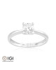 Inel Logodna Aur 18k Diamant IGI BLANCO'S