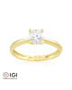 Inel Logodna Aur 18k Diamant IGI BLANCO'S