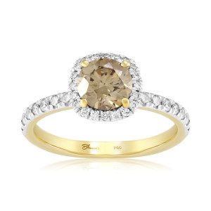Inel Logodna Aur 18k Diamant IGI BLANCO'S