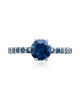Inel Logodna Aur 18k Diamante Albastre, Diamante IGI DERUVO