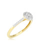 Inel Logodna Aur 18k Diamante BLANCO'S