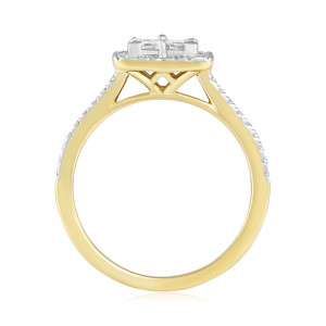 Inel Aur 18k Diamante BLANCO'S