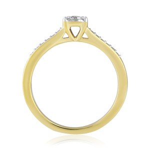 Inel Logodna Aur 18k Diamante BLANCO'S