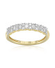 Inel Semi Eternity Aur 18k Diamante BLANCO'S