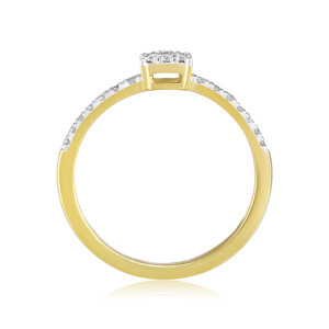 Inel Logodna Aur 18k Diamante BLANCO'S