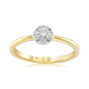 Inel Logodna Aur 18k Diamante BLANCO'S