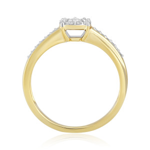Inel Logodna Aur 18k Diamante BLANCO'S