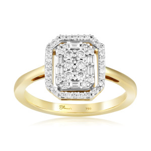 Inel Aur 18k Diamante BLANCO'S
