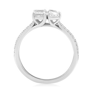 Inel Logodna Aur 18k Diamante BLANCO'S