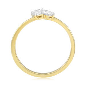 Inel Logodna Toi et Moi Aur 18k Diamante BLANCO'S