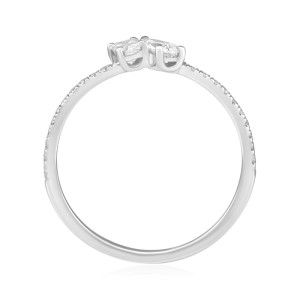 Inel Logodna Toi et Moi Aur 18k Diamante BLANCO'S