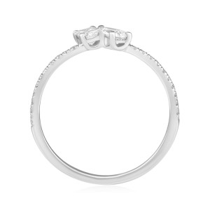 Inel Logodna Toi et Moi Aur 18k Diamante BLANCO'S