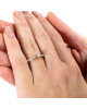 Inel Logodna Aur 18k Diamante BLANCO'S