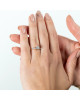 Inel Logodna Aur 18k Diamante BLANCO'S