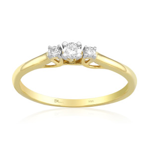 Inel Aur 18k Diamante BLANCO'S 