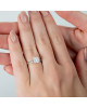 Inel Logodna Aur 18k Diamante BLANCO'S