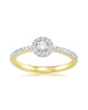 Inel Logodna Aur 18k Diamante BLANCO'S