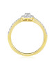 Inel Logodna Aur 18k Diamante BLANCO'S