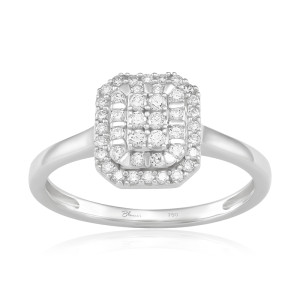 Inel Aur 18k Diamante BLANCO'S