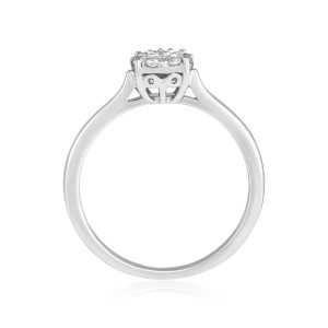 Inel Logodna Aur 18k Diamante BLANCO'S
