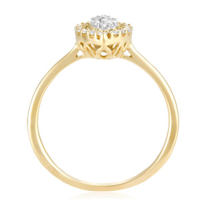 Inel Aur 18k Diamante BLANCO'S