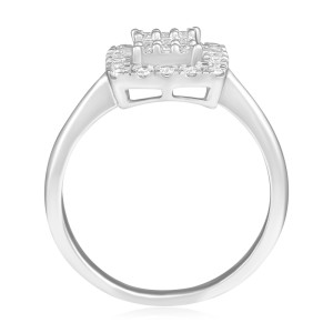 Inel Logodna Aur 18k Diamante BLANCO'S