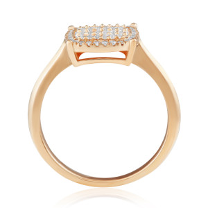 Inel Logodna Aur 18k Diamante BLANCO'S