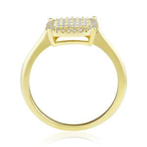 Inel Logodna Aur 18k Diamante BLANCO'S