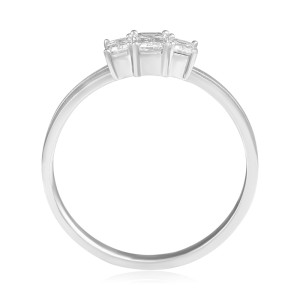 Inel Logodna Aur 18k Diamante BLANCO'S