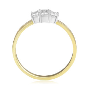 Inel Logodna Aur 18k Diamante BLANCO'S