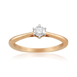 Inel Logodna Aur 18k Diamant BLANCO'S