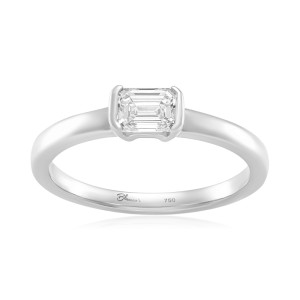 Inel Logodna Aur 18k Diamante BLANCO'S