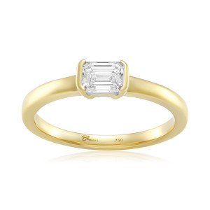 Inel Logodna Aur 18k Diamante BLANCO'S