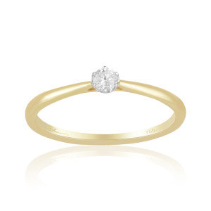 Inel Logodna Aur 18k Diamant BLANCO'S