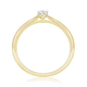 Inel Logodna Aur 18k Diamant BLANCO'S