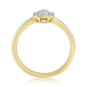 Inel Aur 18k Diamante BLANCO'S
