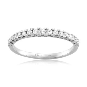 Inel Semi Eternity Aur 18k Diamante BLANCO'S