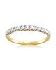 Inel Semi Eternity Aur 18k Diamante BLANCO'S Inel Semi Eternity Aur 18k Diamante BLANCO'S