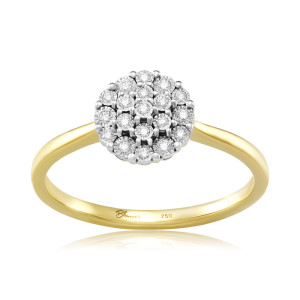 Inel Aur 18k Diamante BLANCO'S